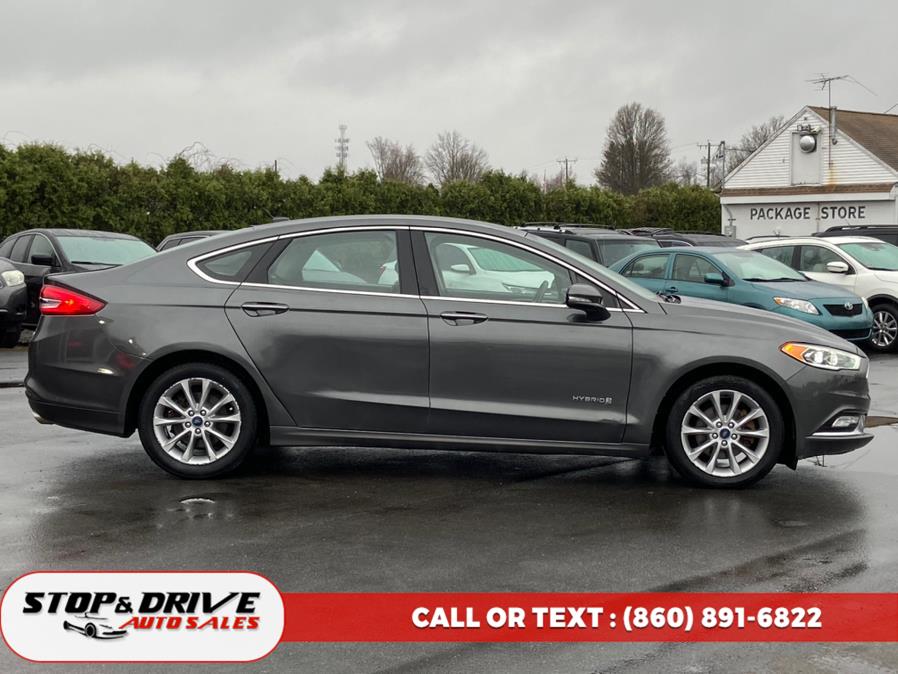 2017 Ford Fusion Hybrid SE FWD, available for sale in East Windsor, Connecticut | Stop & Drive Auto Sales. East Windsor, Connecticut 2017 Ford Fusion Hybrid SE FWD, available for sale in East Windsor, Connecticut | Stop & Drive Auto Sales. East Windsor, Connecticut