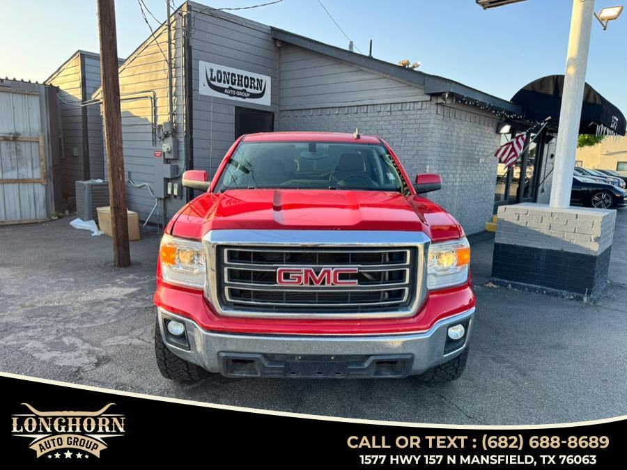 2015 GMC Sierra 1500 4WD Crew Cab 143.5" SLE, available for sale in Mansfield, Texas | Longhorn Auto Group. Mansfield, Texas 2015 GMC Sierra 1500 4WD Crew Cab 143.5" SLE, available for sale in Mansfield, Texas | Longhorn Auto Group. Mansfield, Texas