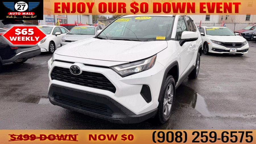 2022 Toyota Rav4 XLE Sport Utility 4D, available for sale in Linden, New Jersey | Route 27 Auto Mall. Linden, New Jersey