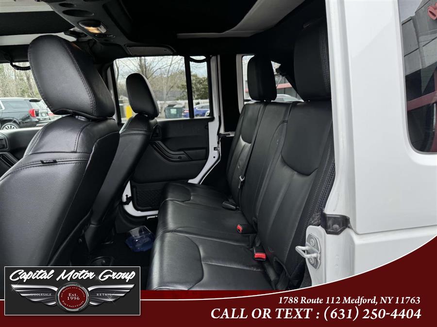 2017 Jeep Wrangler Unlimited Sahara 4x4, available for sale in Medford, New York | Capital Motor Group Inc. Medford, New York 2017 Jeep Wrangler Unlimited Sahara 4x4, available for sale in Medford, New York | Capital Motor Group Inc. Medford, New York