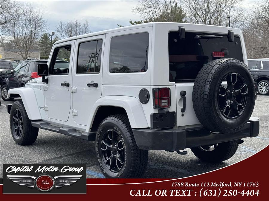 2017 Jeep Wrangler Unlimited Sahara 4x4, available for sale in Medford, New York | Capital Motor Group Inc. Medford, New York 2017 Jeep Wrangler Unlimited Sahara 4x4, available for sale in Medford, New York | Capital Motor Group Inc. Medford, New York