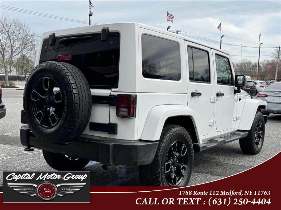 2017 Jeep Wrangler Unlimited Sahara 4x4, available for sale in Medford, New York | Capital Motor Group Inc. Medford, New York 2017 Jeep Wrangler Unlimited Sahara 4x4, available for sale in Medford, New York | Capital Motor Group Inc. Medford, New York
