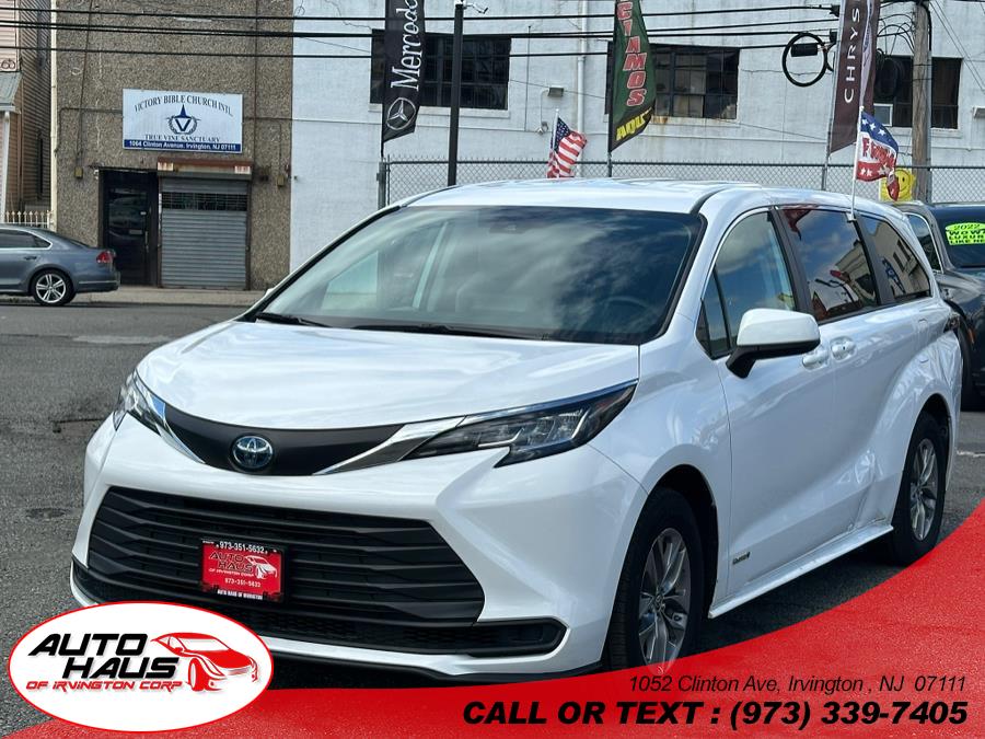 2021 Toyota Sienna LE FWD 8-Passenger (Natl), available for sale in Irvington , New Jersey | Auto Haus of Irvington Corp. Irvington , New Jersey 2021 Toyota Sienna LE FWD 8-Passenger (Natl), available for sale in Irvington , New Jersey | Auto Haus of Irvington Corp. Irvington , New Jersey