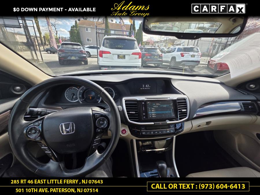 2016 Honda Accord Sedan 4dr V6 Auto EX-L w/Navi & Honda Sensing, available for sale in Paterson, New Jersey | Adams Auto Group. Paterson, New Jersey 2016 Honda Accord Sedan 4dr V6 Auto EX-L w/Navi & Honda Sensing, available for sale in Paterson, New Jersey | Adams Auto Group. Paterson, New Jersey