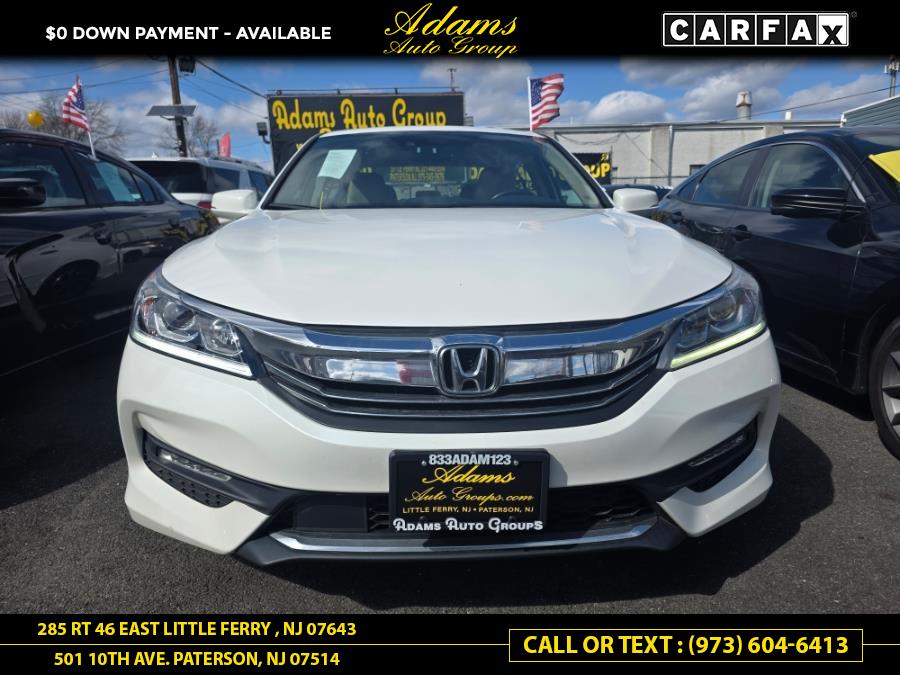 2016 Honda Accord Sedan 4dr V6 Auto EX-L w/Navi & Honda Sensing, available for sale in Paterson, New Jersey | Adams Auto Group. Paterson, New Jersey 2016 Honda Accord Sedan 4dr V6 Auto EX-L w/Navi & Honda Sensing, available for sale in Paterson, New Jersey | Adams Auto Group. Paterson, New Jersey