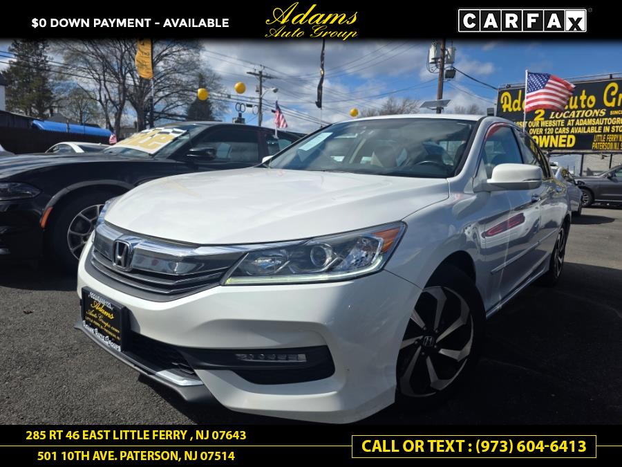 2016 Honda Accord Sedan 4dr V6 Auto EX-L w/Navi & Honda Sensing, available for sale in Paterson, New Jersey | Adams Auto Group. Paterson, New Jersey 2016 Honda Accord Sedan 4dr V6 Auto EX-L w/Navi & Honda Sensing, available for sale in Paterson, New Jersey | Adams Auto Group. Paterson, New Jersey