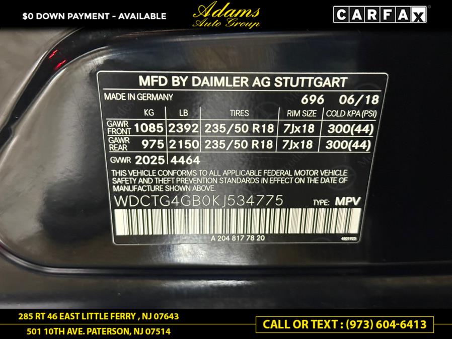 2019 Mercedes-Benz GLA GLA 250 4MATIC SUV, available for sale in Paterson, New Jersey | Adams Auto Group. Paterson, New Jersey 2019 Mercedes-Benz GLA GLA 250 4MATIC SUV, available for sale in Paterson, New Jersey | Adams Auto Group. Paterson, New Jersey