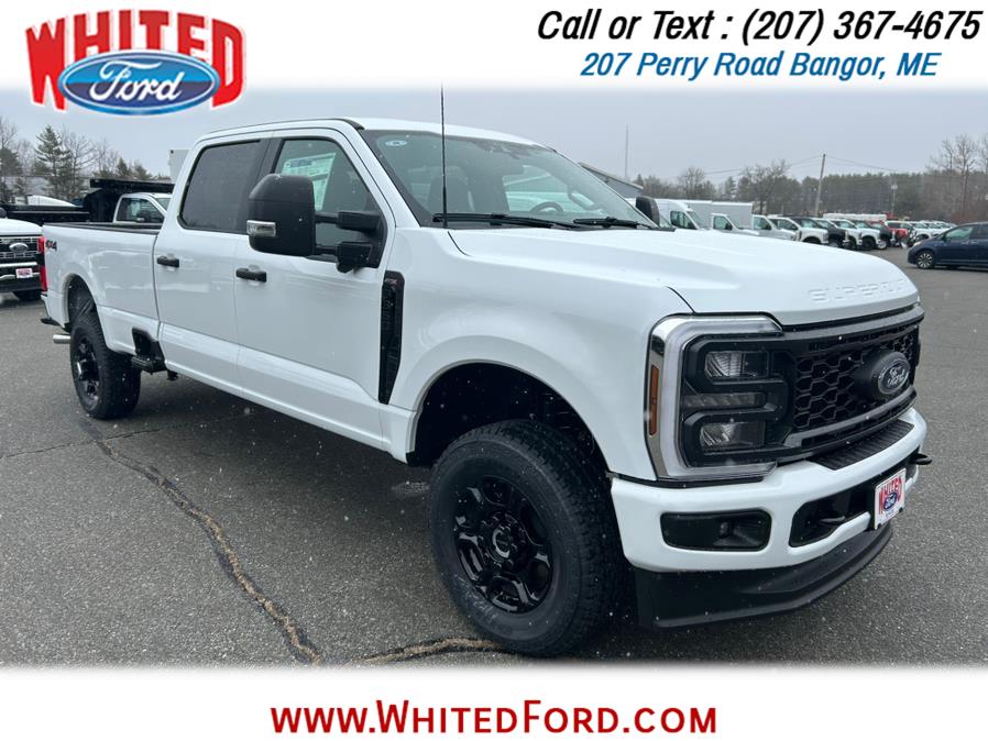 2025 Ford Super Duty F-350 SRW XL STX PKG 4WD Crew Cab 8'' Box, available for sale in Bangor, Maine | Whited Ford. Bangor, Maine 2025 Ford Super Duty F-350 SRW XL STX PKG 4WD Crew Cab 8'' Box, available for sale in Bangor, Maine | Whited Ford. Bangor, Maine