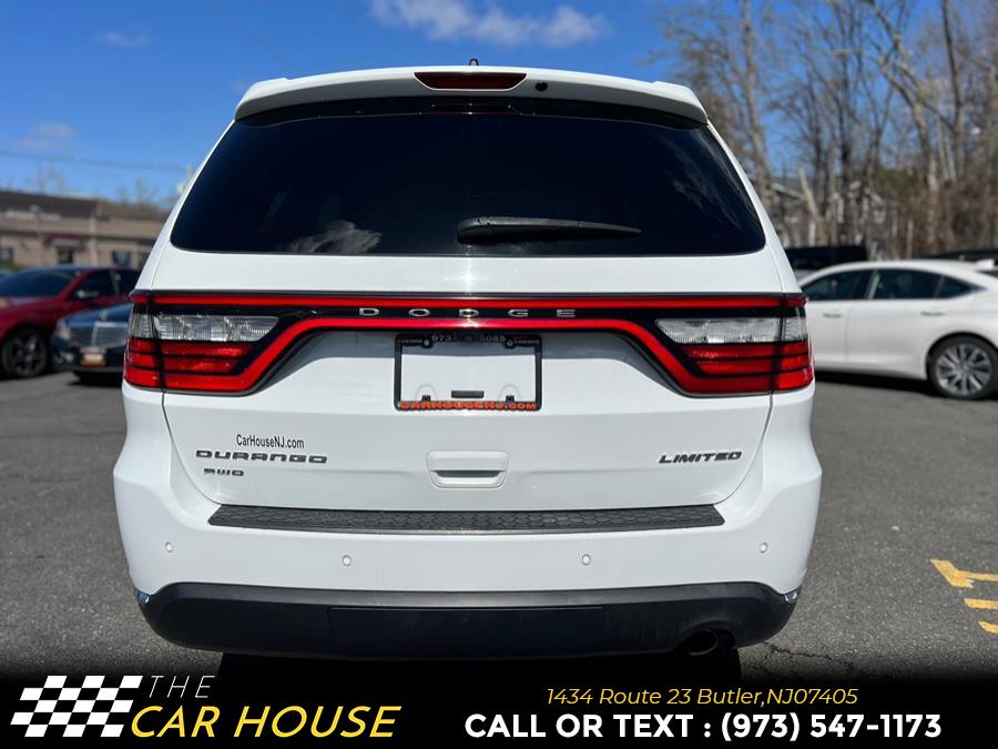 2014 Dodge Durango AWD 4dr Limited, available for sale in Butler, New Jersey | The Car House. Butler, New Jersey 2014 Dodge Durango AWD 4dr Limited, available for sale in Butler, New Jersey | The Car House. Butler, New Jersey