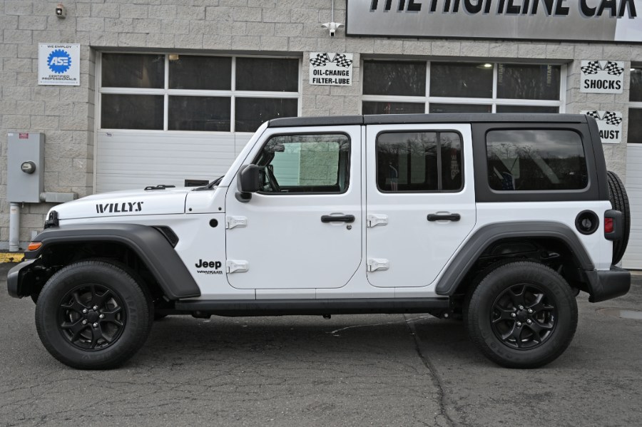 2021 Jeep Wrangler Unlimited Willys Sport 4x4, available for sale in Waterbury, Connecticut | Highline Car Connection. Waterbury, Connecticut 2021 Jeep Wrangler Unlimited Willys Sport 4x4, available for sale in Waterbury, Connecticut | Highline Car Connection. Waterbury, Connecticut