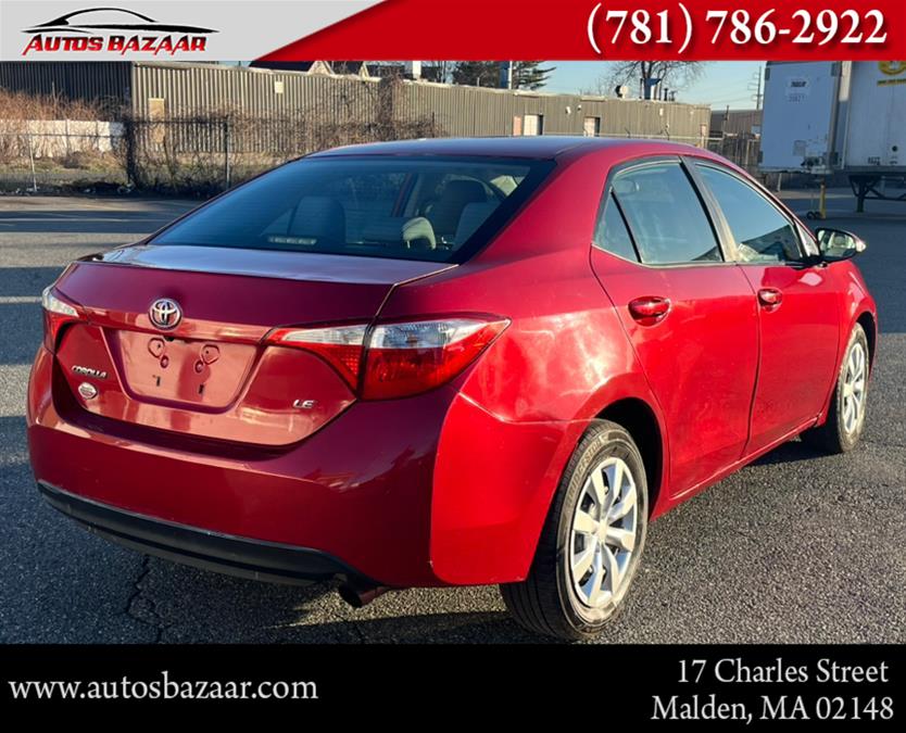 2015 Toyota Corolla 4dr Sdn CVT LE Plus (Natl), available for sale in Malden, Massachusetts | Auto Bazaar. Malden, Massachusetts 2015 Toyota Corolla 4dr Sdn CVT LE Plus (Natl), available for sale in Malden, Massachusetts | Auto Bazaar. Malden, Massachusetts