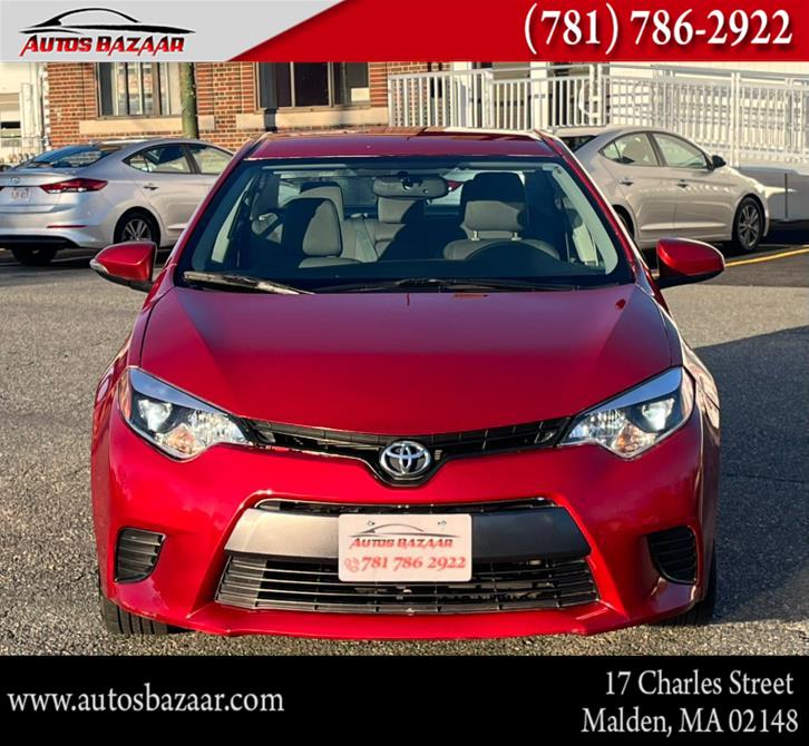 2015 Toyota Corolla 4dr Sdn CVT LE Plus (Natl), available for sale in Malden, Massachusetts | Auto Bazaar. Malden, Massachusetts 2015 Toyota Corolla 4dr Sdn CVT LE Plus (Natl), available for sale in Malden, Massachusetts | Auto Bazaar. Malden, Massachusetts