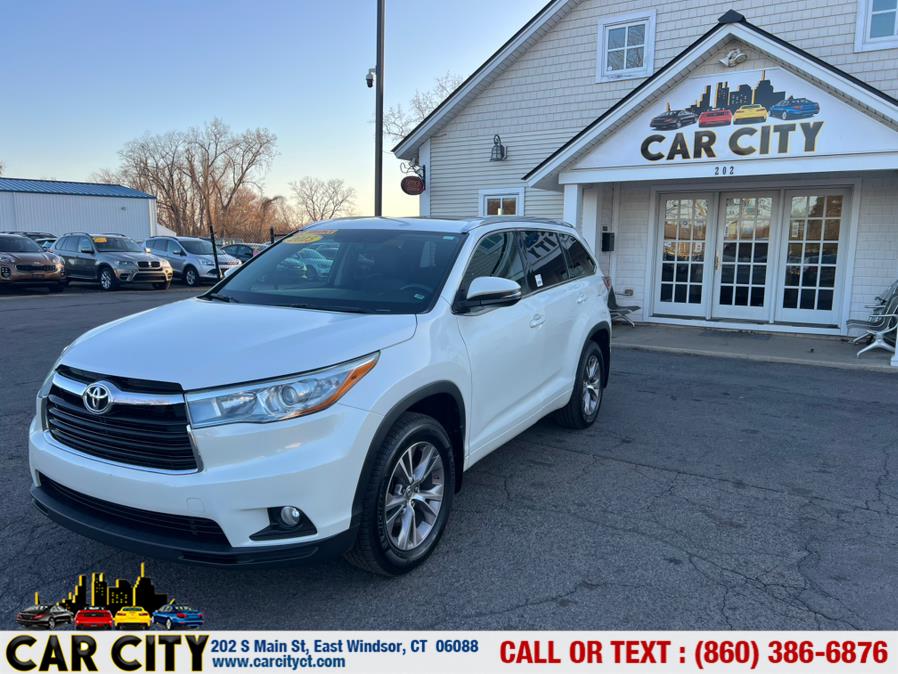 2015 Toyota Highlander AWD 4dr V6 XLE (Natl), available for sale in East Windsor, Connecticut | Car City LLC. East Windsor, Connecticut 2015 Toyota Highlander AWD 4dr V6 XLE (Natl), available for sale in East Windsor, Connecticut | Car City LLC. East Windsor, Connecticut