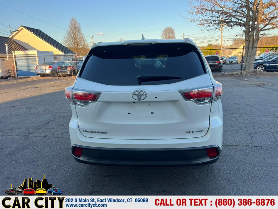 2015 Toyota Highlander AWD 4dr V6 XLE (Natl), available for sale in East Windsor, Connecticut | Car City LLC. East Windsor, Connecticut 2015 Toyota Highlander AWD 4dr V6 XLE (Natl), available for sale in East Windsor, Connecticut | Car City LLC. East Windsor, Connecticut