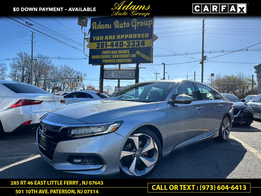 2018 Honda Accord Sedan Touring 2.0T Auto, available for sale in Paterson, New Jersey | Adams Auto Group. Paterson, New Jersey 2018 Honda Accord Sedan Touring 2.0T Auto, available for sale in Paterson, New Jersey | Adams Auto Group. Paterson, New Jersey