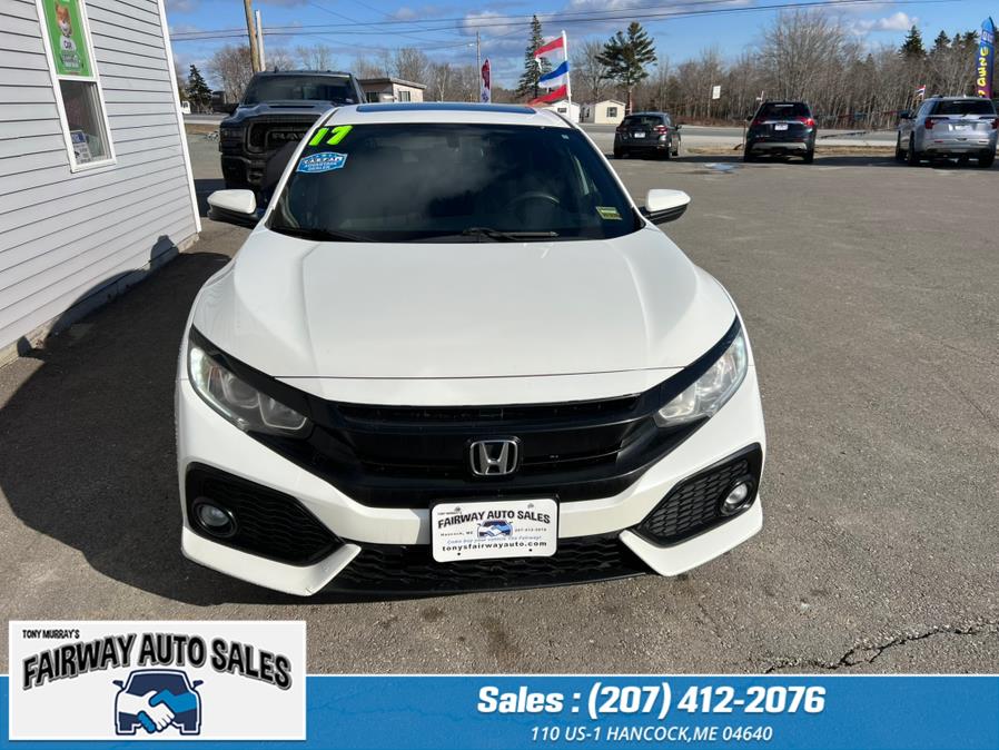 2017 Honda Civic Hatchback EX CVT, available for sale in Hancock, Maine | Fairway Auto Sales. Hancock, Maine 2017 Honda Civic Hatchback EX CVT, available for sale in Hancock, Maine | Fairway Auto Sales. Hancock, Maine