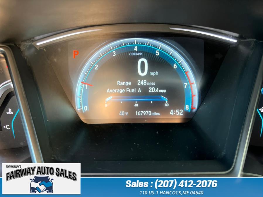 2017 Honda Civic Hatchback EX CVT, available for sale in Hancock, Maine | Fairway Auto Sales. Hancock, Maine 2017 Honda Civic Hatchback EX CVT, available for sale in Hancock, Maine | Fairway Auto Sales. Hancock, Maine