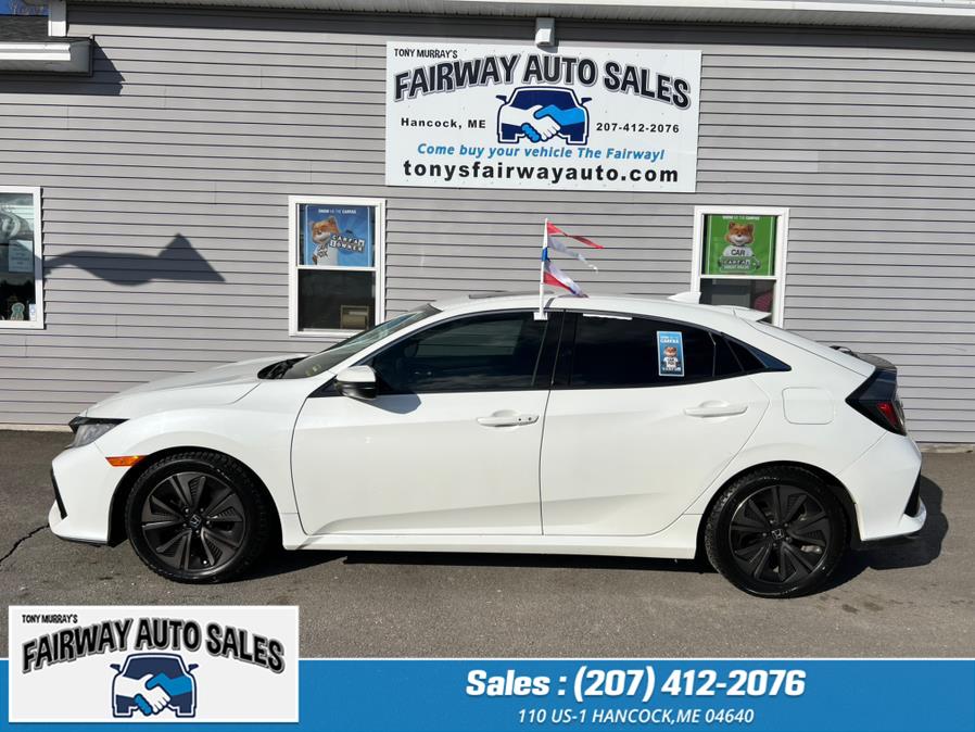 2017 Honda Civic Hatchback EX CVT, available for sale in Hancock, Maine | Fairway Auto Sales. Hancock, Maine 2017 Honda Civic Hatchback EX CVT, available for sale in Hancock, Maine | Fairway Auto Sales. Hancock, Maine