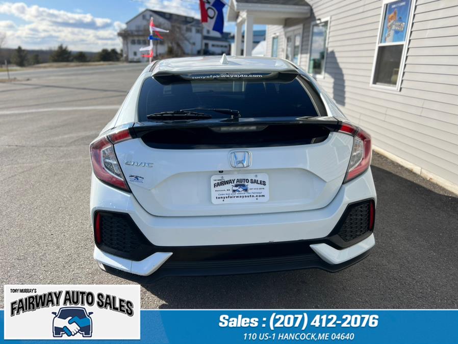2017 Honda Civic Hatchback EX CVT, available for sale in Hancock, Maine | Fairway Auto Sales. Hancock, Maine 2017 Honda Civic Hatchback EX CVT, available for sale in Hancock, Maine | Fairway Auto Sales. Hancock, Maine