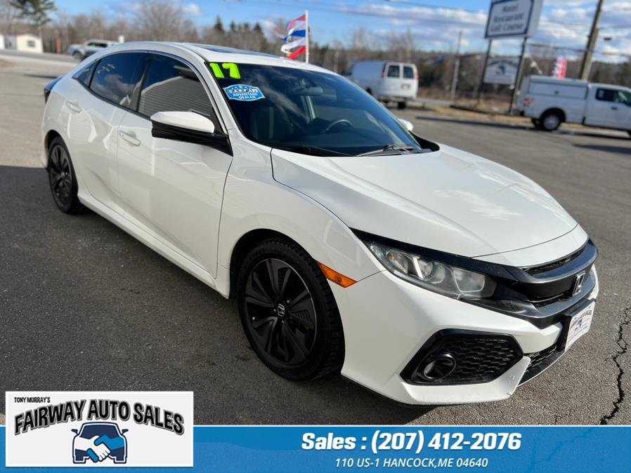 2017 Honda Civic Hatchback EX CVT, available for sale in Hancock, Maine | Fairway Auto Sales. Hancock, Maine 2017 Honda Civic Hatchback EX CVT, available for sale in Hancock, Maine | Fairway Auto Sales. Hancock, Maine