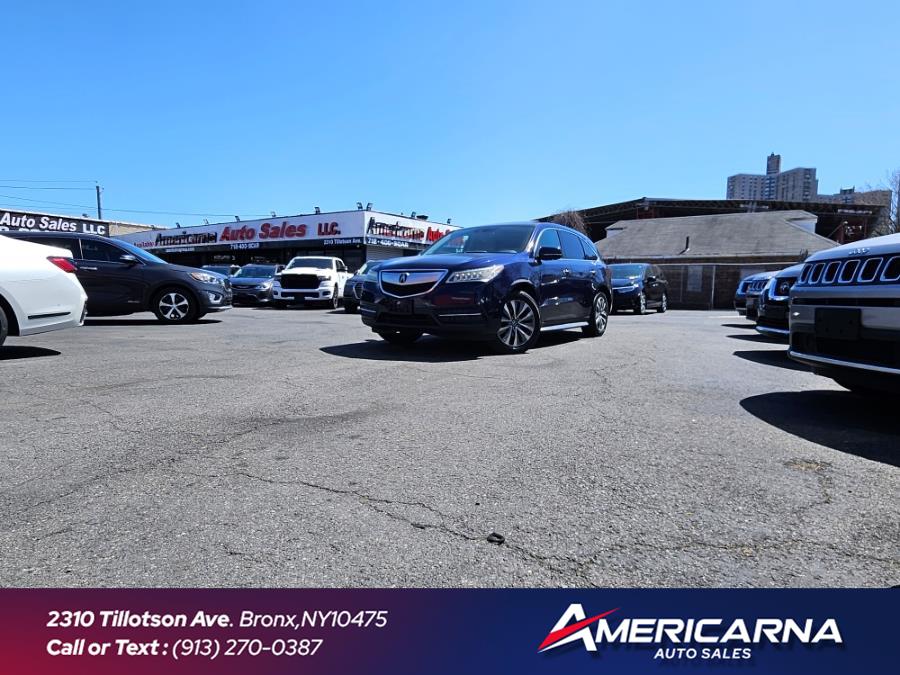 2016 Acura MDX SH-AWD 4dr w/Tech/AcuraWatch Plus, available for sale in Bronx, New York | Americarna Auto Sales LLC. Bronx, New York 2016 Acura MDX SH-AWD 4dr w/Tech/AcuraWatch Plus, available for sale in Bronx, New York | Americarna Auto Sales LLC. Bronx, New York
