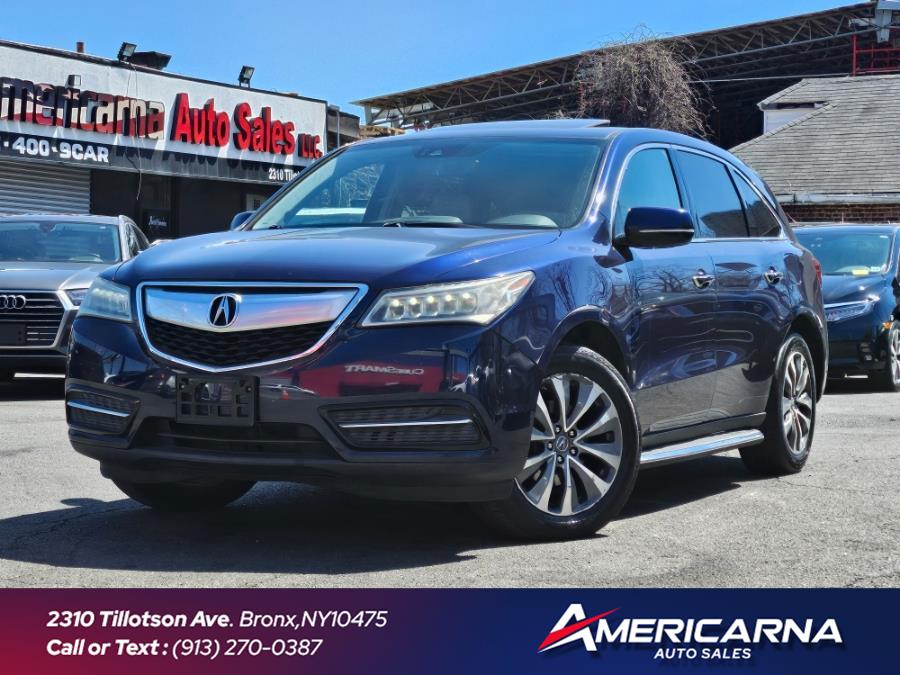 2016 Acura MDX SH-AWD 4dr w/Tech/AcuraWatch Plus, available for sale in Bronx, New York | Americarna Auto Sales LLC. Bronx, New York 2016 Acura MDX SH-AWD 4dr w/Tech/AcuraWatch Plus, available for sale in Bronx, New York | Americarna Auto Sales LLC. Bronx, New York