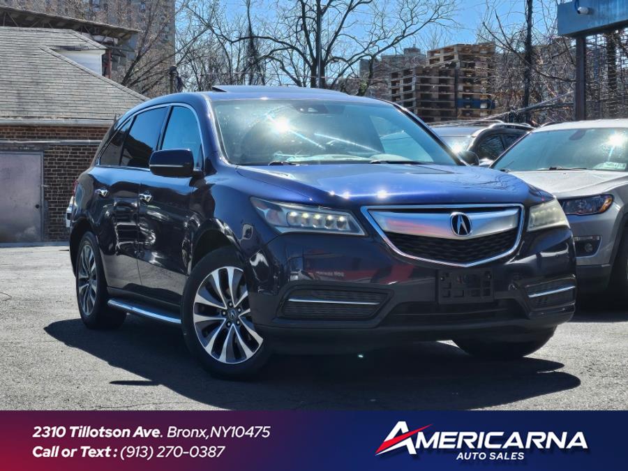 2016 Acura MDX SH-AWD 4dr w/Tech/AcuraWatch Plus, available for sale in Bronx, New York | Americarna Auto Sales LLC. Bronx, New York 2016 Acura MDX SH-AWD 4dr w/Tech/AcuraWatch Plus, available for sale in Bronx, New York | Americarna Auto Sales LLC. Bronx, New York