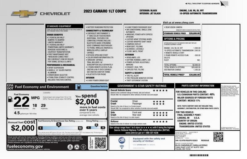 2023 Chevrolet Camaro Cpe 1LT, available for sale in Maple Shade, New Jersey | Car Revolution. Maple Shade, New Jersey 2023 Chevrolet Camaro Cpe 1LT, available for sale in Maple Shade, New Jersey | Car Revolution. Maple Shade, New Jersey
