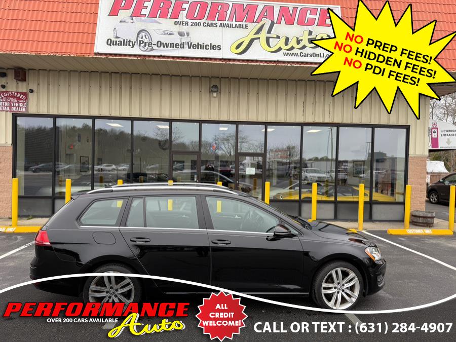 2015 Volkswagen Golf SportWagen 4dr Auto TSI SEL, available for sale in Bohemia, New York | Performance Auto Inc. Bohemia, New York 2015 Volkswagen Golf SportWagen 4dr Auto TSI SEL, available for sale in Bohemia, New York | Performance Auto Inc. Bohemia, New York