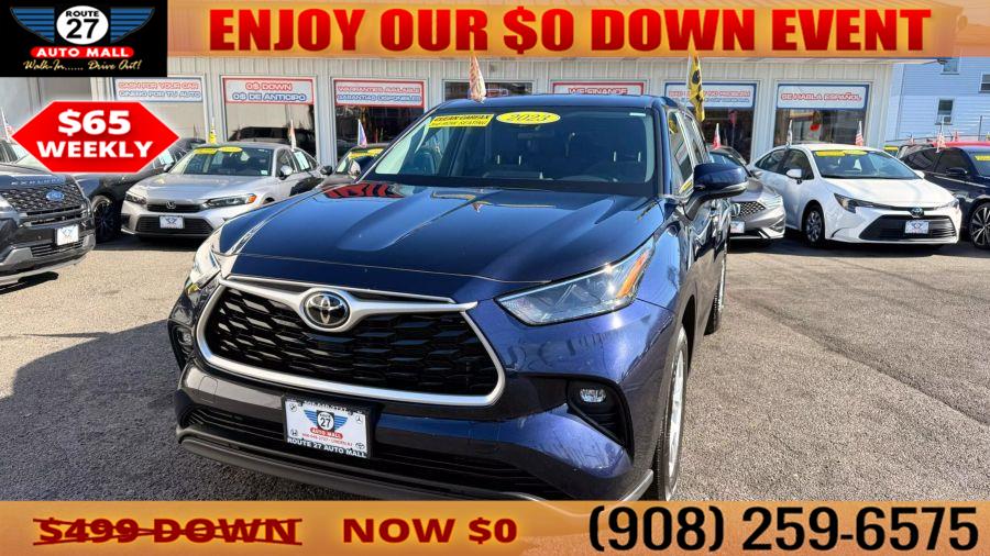 2023 Toyota Highlander LE Sport Utility 4D, available for sale in Linden, New Jersey | Route 27 Auto Mall. Linden, New Jersey 2023 Toyota Highlander LE Sport Utility 4D, available for sale in Linden, New Jersey | Route 27 Auto Mall. Linden, New Jersey