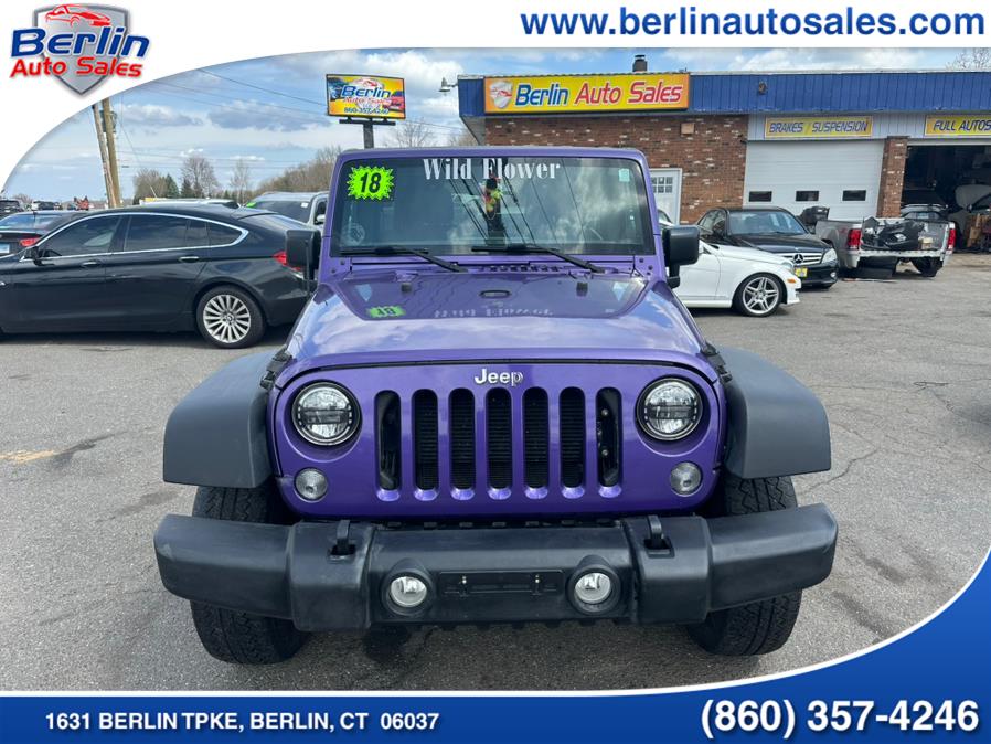 2018 Jeep Wrangler JK Unlimited Sport S 4x4, available for sale in Berlin, Connecticut | Berlin Auto Sales LLC. Berlin, Connecticut 2018 Jeep Wrangler JK Unlimited Sport S 4x4, available for sale in Berlin, Connecticut | Berlin Auto Sales LLC. Berlin, Connecticut