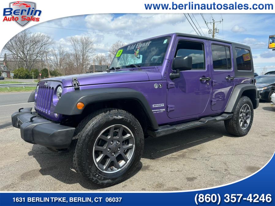 2018 Jeep Wrangler JK Unlimited Sport S 4x4, available for sale in Berlin, Connecticut | Berlin Auto Sales LLC. Berlin, Connecticut 2018 Jeep Wrangler JK Unlimited Sport S 4x4, available for sale in Berlin, Connecticut | Berlin Auto Sales LLC. Berlin, Connecticut