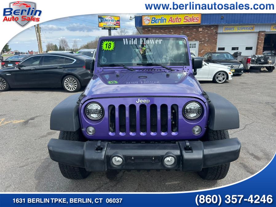 2018 Jeep Wrangler JK Unlimited Sport S 4x4, available for sale in Berlin, Connecticut | Berlin Auto Sales LLC. Berlin, Connecticut 2018 Jeep Wrangler JK Unlimited Sport S 4x4, available for sale in Berlin, Connecticut | Berlin Auto Sales LLC. Berlin, Connecticut