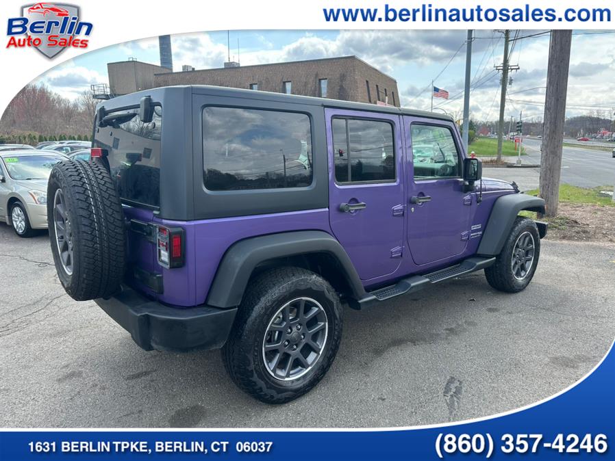 2018 Jeep Wrangler JK Unlimited Sport S 4x4, available for sale in Berlin, Connecticut | Berlin Auto Sales LLC. Berlin, Connecticut 2018 Jeep Wrangler JK Unlimited Sport S 4x4, available for sale in Berlin, Connecticut | Berlin Auto Sales LLC. Berlin, Connecticut