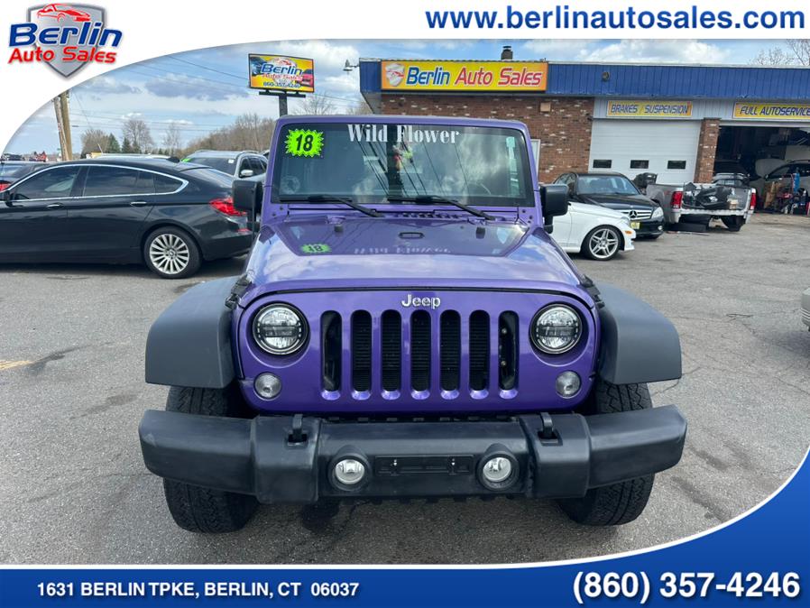 2018 Jeep Wrangler JK Unlimited Sport S 4x4, available for sale in Berlin, Connecticut | Berlin Auto Sales LLC. Berlin, Connecticut 2018 Jeep Wrangler JK Unlimited Sport S 4x4, available for sale in Berlin, Connecticut | Berlin Auto Sales LLC. Berlin, Connecticut