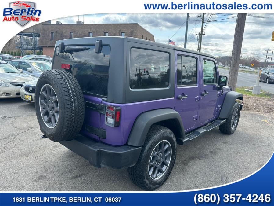 2018 Jeep Wrangler JK Unlimited Sport S 4x4, available for sale in Berlin, Connecticut | Berlin Auto Sales LLC. Berlin, Connecticut 2018 Jeep Wrangler JK Unlimited Sport S 4x4, available for sale in Berlin, Connecticut | Berlin Auto Sales LLC. Berlin, Connecticut