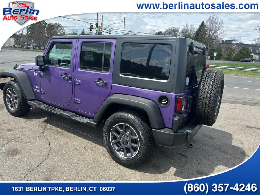2018 Jeep Wrangler JK Unlimited Sport S 4x4, available for sale in Berlin, Connecticut | Berlin Auto Sales LLC. Berlin, Connecticut 2018 Jeep Wrangler JK Unlimited Sport S 4x4, available for sale in Berlin, Connecticut | Berlin Auto Sales LLC. Berlin, Connecticut