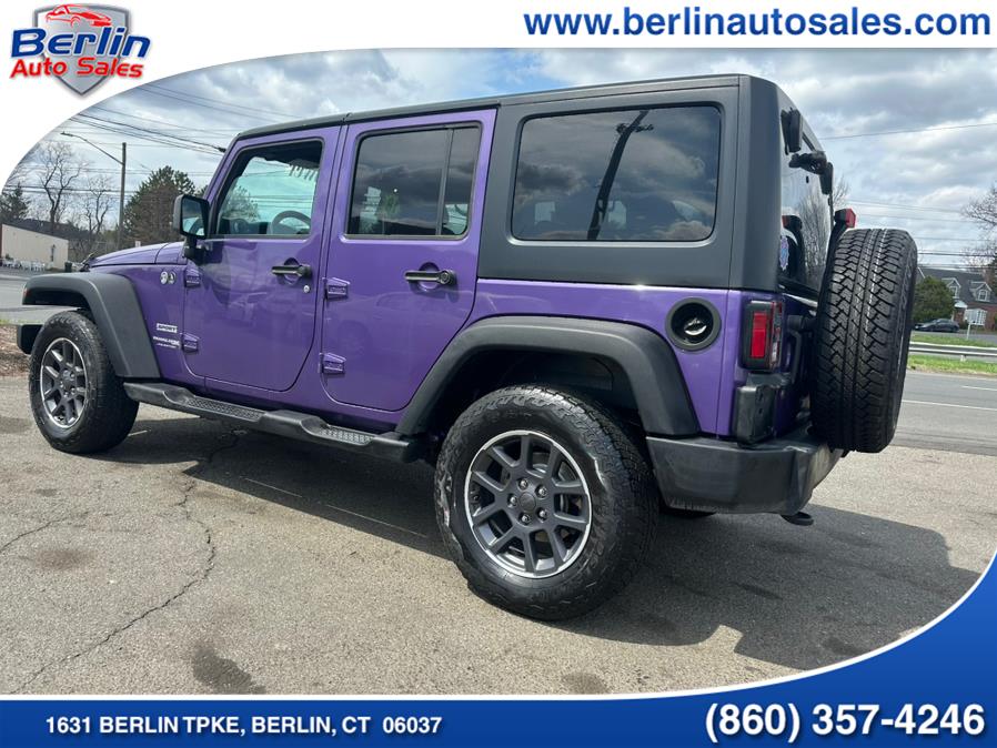 2018 Jeep Wrangler JK Unlimited Sport S 4x4, available for sale in Berlin, Connecticut | Berlin Auto Sales LLC. Berlin, Connecticut 2018 Jeep Wrangler JK Unlimited Sport S 4x4, available for sale in Berlin, Connecticut | Berlin Auto Sales LLC. Berlin, Connecticut
