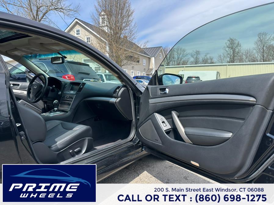 2010 Infiniti G37 Coupe 2dr x AWD, available for sale in East Windsor, Connecticut | Prime Wheels. East Windsor, Connecticut 2010 Infiniti G37 Coupe 2dr x AWD, available for sale in East Windsor, Connecticut | Prime Wheels. East Windsor, Connecticut