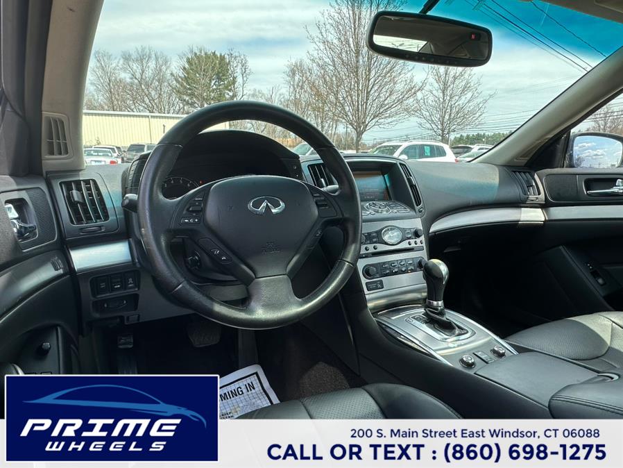 2010 Infiniti G37 Coupe 2dr x AWD, available for sale in East Windsor, Connecticut | Prime Wheels. East Windsor, Connecticut 2010 Infiniti G37 Coupe 2dr x AWD, available for sale in East Windsor, Connecticut | Prime Wheels. East Windsor, Connecticut