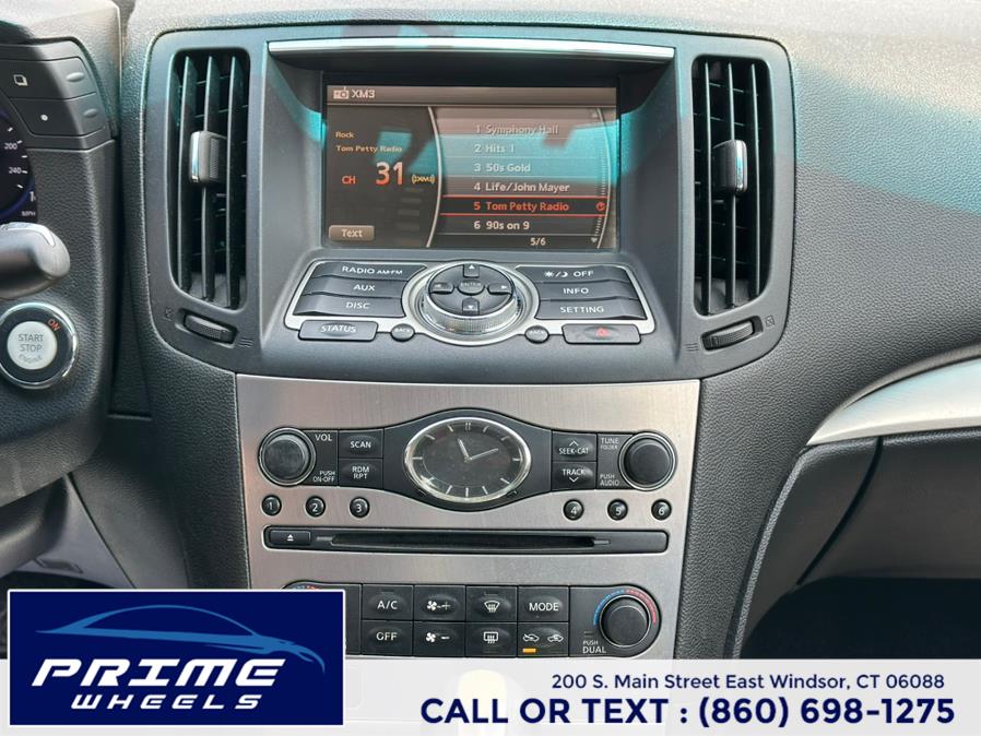 2010 Infiniti G37 Coupe 2dr x AWD, available for sale in East Windsor, Connecticut | Prime Wheels. East Windsor, Connecticut 2010 Infiniti G37 Coupe 2dr x AWD, available for sale in East Windsor, Connecticut | Prime Wheels. East Windsor, Connecticut