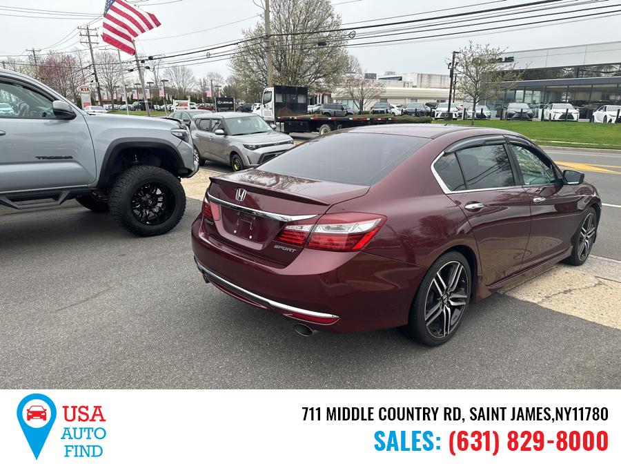 2016 Honda Accord Sedan 4dr I4 CVT Sport, available for sale in Saint James, New York | USA Auto Find. Saint James, New York 2016 Honda Accord Sedan 4dr I4 CVT Sport, available for sale in Saint James, New York | USA Auto Find. Saint James, New York