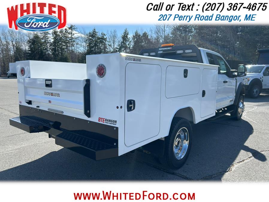 2025 Ford Super Duty F-450 DRW XL 4WD SuperCab 168" WB 60" CA 9' Service Body, available for sale in Bangor, Maine | Whited Ford. Bangor, Maine 2025 Ford Super Duty F-450 DRW XL 4WD SuperCab 168" WB 60" CA 9' Service Body, available for sale in Bangor, Maine | Whited Ford. Bangor, Maine