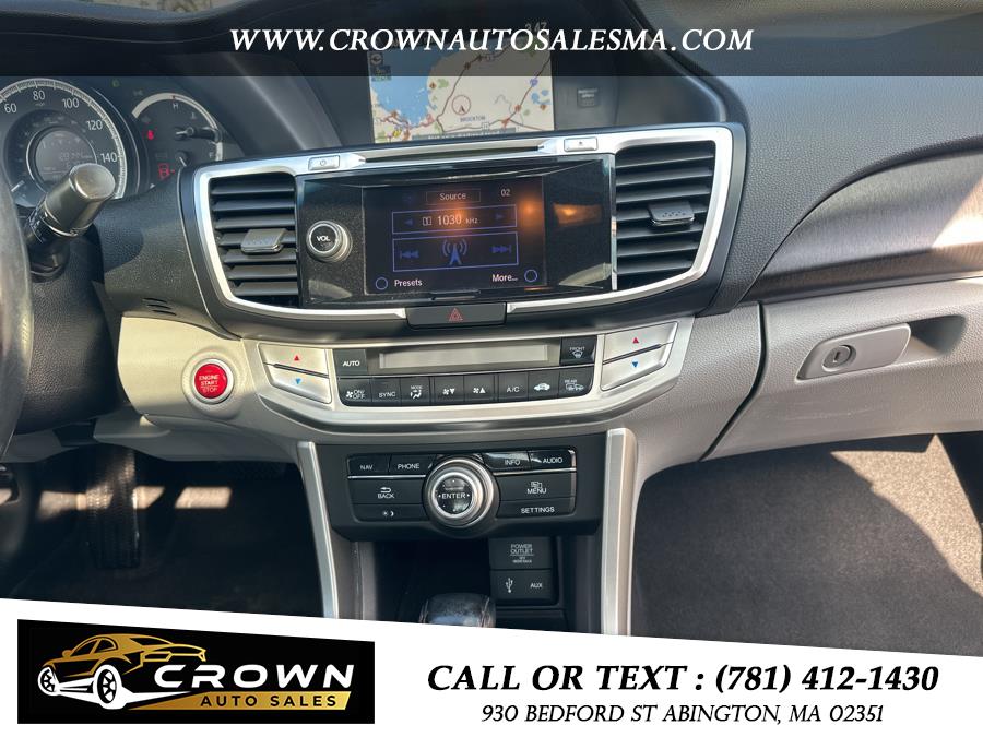 2014 Honda Accord Sedan 4dr I4 CVT EX-L w/Navi, available for sale in Abington, Massachusetts | Crown Auto Sales. Abington, Massachusetts 2014 Honda Accord Sedan 4dr I4 CVT EX-L w/Navi, available for sale in Abington, Massachusetts | Crown Auto Sales. Abington, Massachusetts
