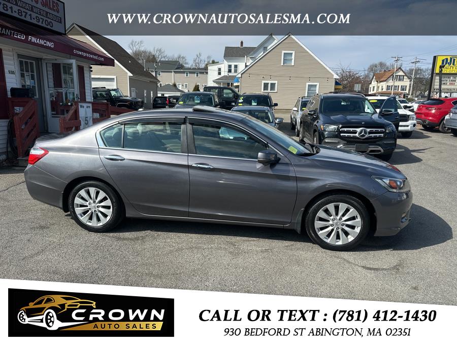 2014 Honda Accord Sedan 4dr I4 CVT EX-L w/Navi, available for sale in Abington, Massachusetts | Crown Auto Sales. Abington, Massachusetts 2014 Honda Accord Sedan 4dr I4 CVT EX-L w/Navi, available for sale in Abington, Massachusetts | Crown Auto Sales. Abington, Massachusetts