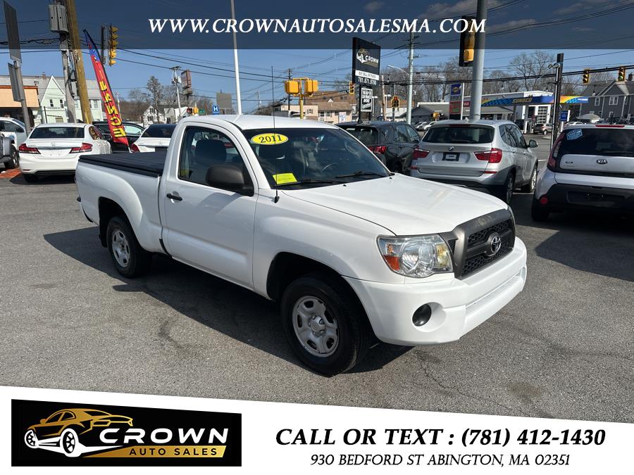 2011 Toyota Tacoma 2WD Reg I4 AT, available for sale in Abington, Massachusetts | Crown Auto Sales. Abington, Massachusetts 2011 Toyota Tacoma 2WD Reg I4 AT, available for sale in Abington, Massachusetts | Crown Auto Sales. Abington, Massachusetts