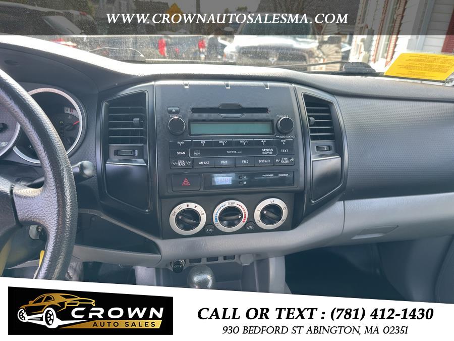 2011 Toyota Tacoma 2WD Reg I4 AT, available for sale in Abington, Massachusetts | Crown Auto Sales. Abington, Massachusetts 2011 Toyota Tacoma 2WD Reg I4 AT, available for sale in Abington, Massachusetts | Crown Auto Sales. Abington, Massachusetts
