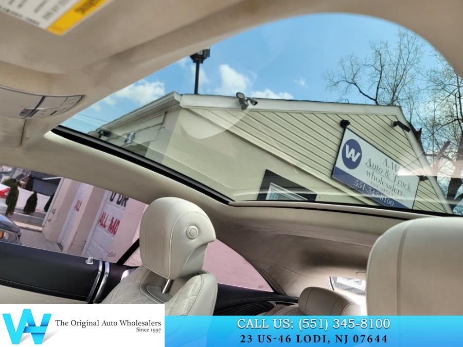 2015 Mercedes-Benz S-Class 2dr Cpe S 550 4MATIC, available for sale in Lodi, New Jersey | AW Auto & Truck Wholesalers, Inc. Lodi, New Jersey 2015 Mercedes-Benz S-Class 2dr Cpe S 550 4MATIC, available for sale in Lodi, New Jersey | AW Auto & Truck Wholesalers, Inc. Lodi, New Jersey