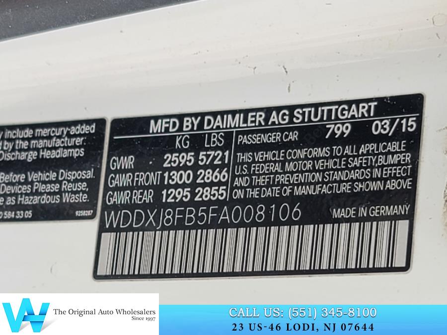 2015 Mercedes-Benz S-Class 2dr Cpe S 550 4MATIC, available for sale in Lodi, New Jersey | AW Auto & Truck Wholesalers, Inc. Lodi, New Jersey 2015 Mercedes-Benz S-Class 2dr Cpe S 550 4MATIC, available for sale in Lodi, New Jersey | AW Auto & Truck Wholesalers, Inc. Lodi, New Jersey