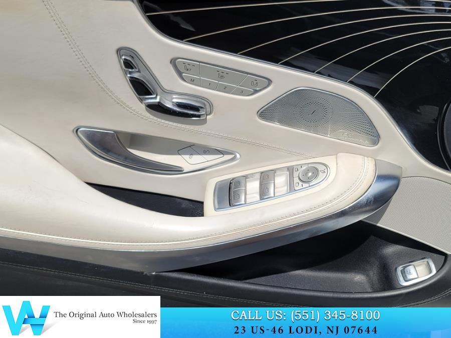 2015 Mercedes-Benz S-Class 2dr Cpe S 550 4MATIC, available for sale in Lodi, New Jersey | AW Auto & Truck Wholesalers, Inc. Lodi, New Jersey 2015 Mercedes-Benz S-Class 2dr Cpe S 550 4MATIC, available for sale in Lodi, New Jersey | AW Auto & Truck Wholesalers, Inc. Lodi, New Jersey